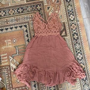 Free people Lace Top babydoll dress - Small